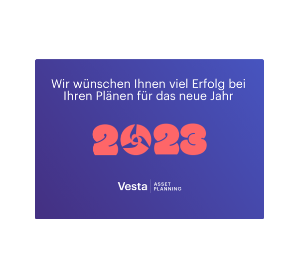 Vesta Neujahrsgruss 2023